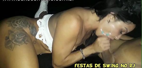  Mais uma Putaria da Atriz Porno Bicana Naldy em festa de Swing no Rio de Janeiro